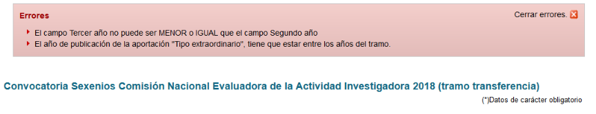 Tramo transferencia -años