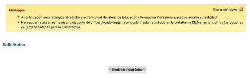 Pasos a seguir -registro de la solicitud-