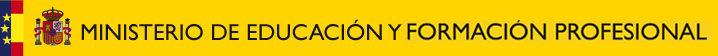 Escudo del Ministerio de Educacin y Formacin Profesional, formato responsive
